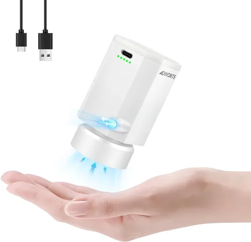 Miniatura 9 de Bomba eléctrica inalámbrica de 60 Kpa para bolsas de almacenamiento al vacío, bomba de aire eléctrica recargable de 3600 mAh para varias bolsas