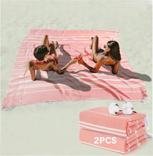 Miniatura 32 de Manta Gigante Extra Grande Fina Manta Boho Antfuny Manta de Playa Turca Toalla Jumbo Extra Grande XL XXL Grande Sobredimensionada Accesorios