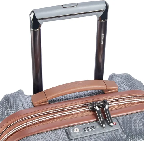 Miniatura 7 de DELSEY PARIS Carrousel Hardside - Equipaje expandible con ruedas giratorias, platino, juego de 2 piezas (2128)