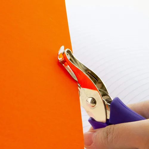 Miniatura 4 de Bazic Prem Single agujero perforadora de papel w/Cushion Grip