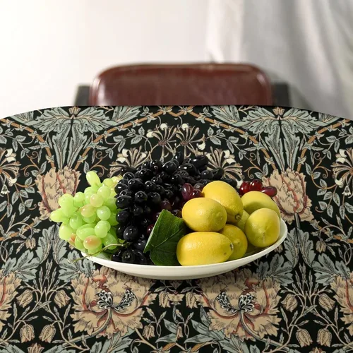Miniatura 67 de Mantel Floral Retro de Pájaros, Diseño Original Bohemio William Morris Estampado Cubierta de Mesa para Hogar Picnic Fiesta Comedor Cocina William