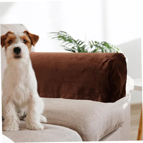 Miniatura 3 de ARTIBETTER 2 fundas para reposabrazos de sherpa, fundas para sofá, fundas elásticas para reposabrazos de sofá, fundas protectoras para sillón