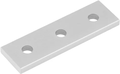 Miniatura 3 de Placa de unión de extrusión de aluminio 2020 de 12 piezas de 3 agujeros, placa de reparación de aluminio Aleación de aluminio 6063