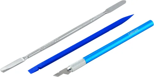 Miniatura 3 de Delcast Kit de herramientas de reparación electrónica de precisión con destornilladores Phillips, ranurados, Torx de seguridad y Pentalobe