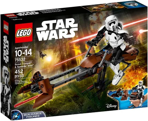 Miniatura 5 de Juego de construcción Star Wars Scout Trooper & Speeder Bike de Lego (75532)