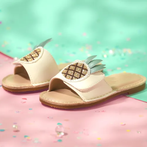 Miniatura 8 de THEE BRON Lindas pantuflas para niñas, sandalias elegantes para niños pequeños y niños