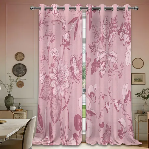 Miniatura 26 de Cortinas opacas negras y doradas, cortinas modernas de mediados de siglo para dormitorio, sala de estar, 63 pulgadas de largo, juego de 2 paneles