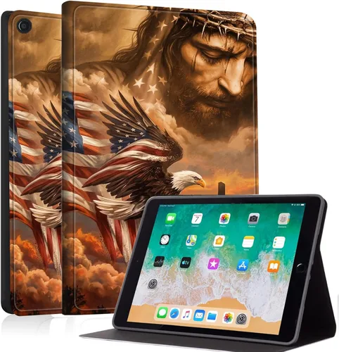 Miniatura 116 de Case for iPad mini A17 Pro (7th/6th Gen 2024/2021), Slim Shockproof Protective Cover with Auto Sleep/Wake, Durable PU Leather Multi-Angle Stand