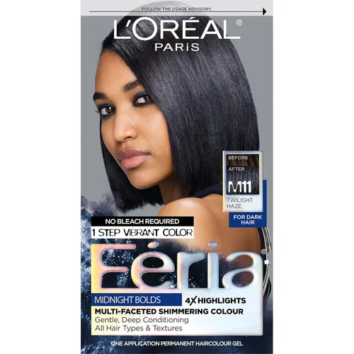 Miniatura 74 de L'Oreal Paris Feria - Tinte permanente multifacético y brillante, 60 Crystal Brown (castaño claro), paquete de 1 60 marrón claro