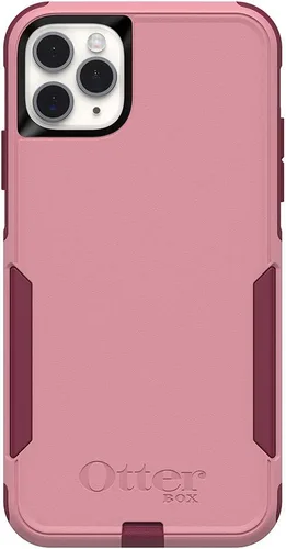 Miniatura 2 de OtterBox - Funda para iPhone 11, serie Commuter Pro Max CUPIDS WAY (ROSA ROMADO/ROJO PLUM)