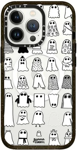 Miniatura 513 de Funda Impact de CASETiFY para iPhone 13 Pro Max con Magsafe - Estuche Claro Cuento de Invierno - Claro Negro Estuche transparente Winter Tale