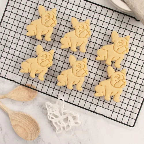 Miniatura 5 de Cortador de galletas Bulldog Francés, 1 pieza - Bakerlogy