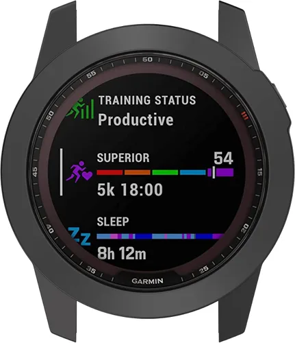 Miniatura 2 de Funda compatible con Garmin Fenix 7S, protector de pantalla, cubierta protectora de TPU suave, marco protector para Garmin Fenix 7S/7S Solar/7S 3