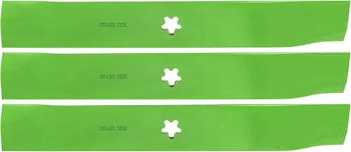 Miniatura 2 de 8TEN LawnRazor - Juego de cuchillas de cortacésped para Husqvarna Dixon MZT 539112079 510417801 539117911 10782 (alta elevación)