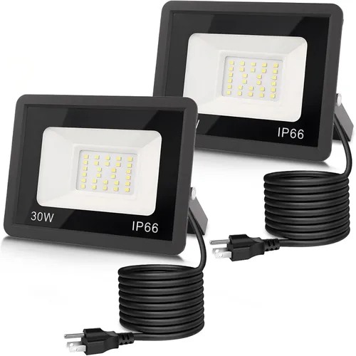 Miniatura 17 de L LOHAS LED Luz de Inundación LED RGB para Exteriores, 25W Luces de Fiesta DIY que Cambian de Color con Control Remoto, Luz de Patio