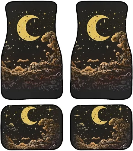 Miniatura 11 de Showudesigns Alfombrillas de automóvil de colibrí, accesorios para asiento delantero y trasero, alfombrillas de ajuste universal para SUV, camiones