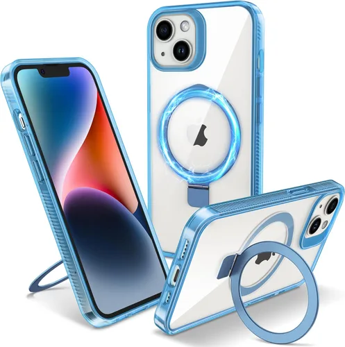 Miniatura 14 de Funda magnética para iPhone Air – [Soporte invisible integrado] [Compatible con MagSafe] [Protección contra caídas de grado militar] Cubierta