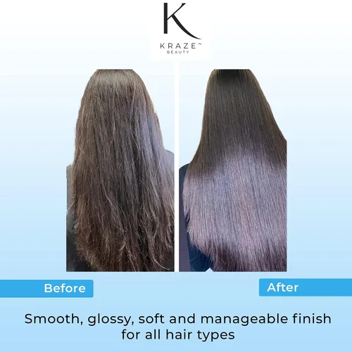Miniatura 3 de Tratamiento para el cabello alisador de queratina sin formaldehído, alisado para un cabello suave y sedoso sin encrespamiento, 33.8 onzas líquidas