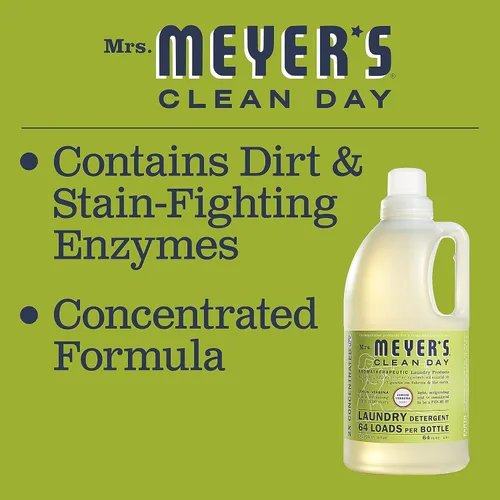 Miniatura 4 de Detergente concentrado para ropa Clean Day de Mrs. Meyer's, 64 cargas, de romero, 14631, 1, 1