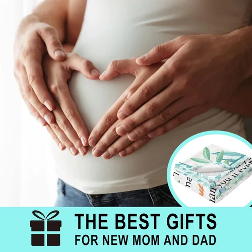 Miniatura 7 de Xutapy Manta de regalo para nueva mamá de 60 x 50 pulgadas, regalo de embarazo para futura mamá, primera vez que mamá después del parto, regalo