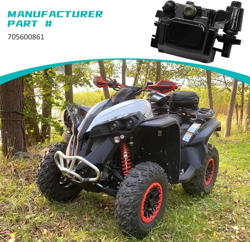 Miniatura 6 de M MATI Pinza de freno delantera derecha para Can-Am Outlander 450 500 570 650 800 850 1000 Renegade 500 570 650 800 850 1000 con pastillas 705600861
