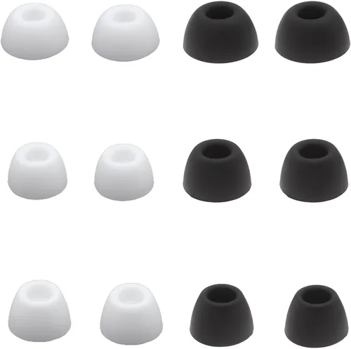 Miniatura 10 de 6 pares de puntas negras de repuesto de silicona S/M/L para Galaxy Buds 2 Pro, compatibles con Samsung Galaxy Buds 2 Pro