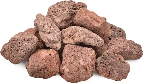 Miniatura 13 de Skyflame Rocas de lava de 10 libras para hogueras, mesas de fuego, chimeneas, decoración de paisajismo de jardín