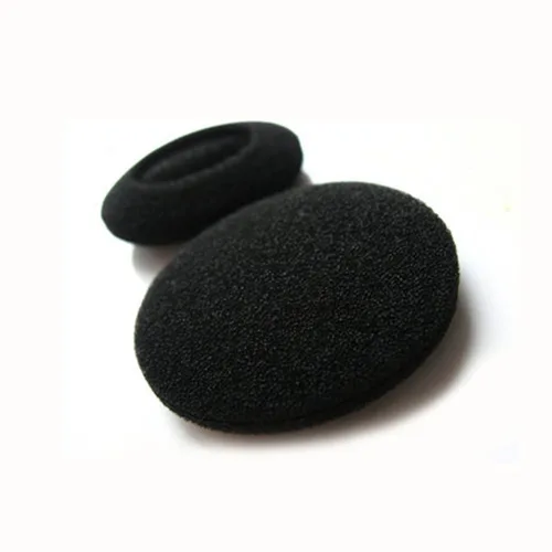 Miniatura 3 de uxcell 100 piezas de almohadillas de repuesto para auriculares de esponja negra