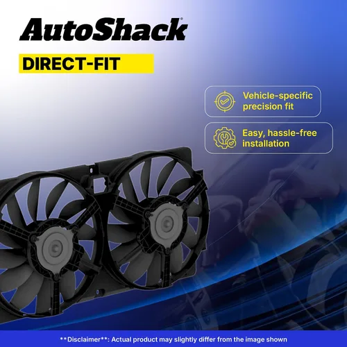 Miniatura 3 de AutoShack - Conjunto de ventilador de refrigeración para Subaru Impreza 2008, 2009, 2010, 2011, Subaru Impreza 2009, 2010, 2011, 2012, 2013