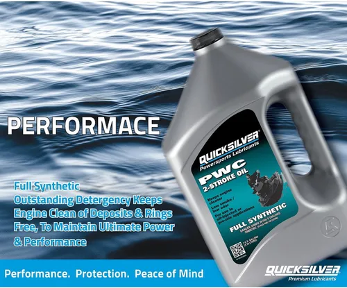 Miniatura 2 de Quicksilver Aceite de motor marino PWC de 2 tiempos completamente sintético
