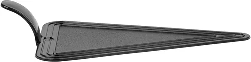Miniatura 20 de Restaurantware Tablas para pasteles de 4.5 x 3 pulgadas, 100 bandejas triangulares de postre, ligeras con asa, tableros de repostería de plástico