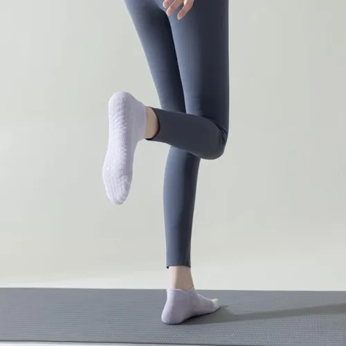 Miniatura 7 de Pilates Socks for Women Non Slip Hospital Socks Yoga Socks for Women Barre Sticky Socks
