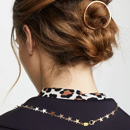 Miniatura 3 de 10 cierres magnéticos para collares, pulseras y cierres para hacer joyas, extensores magnéticos de joyería para mujeres, dorado