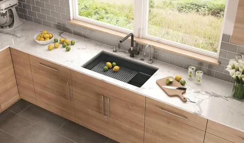 Miniatura 2 de Franke Peak - Fregadero de cocina de 32 x 18 3/4 x 9 pulgadas