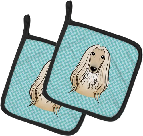 Caroline's Treasures BB1182PTHD - Juego de soportes para ollas de cocina, resistentes al calor, almohadillas calientes para horno, para hornear,