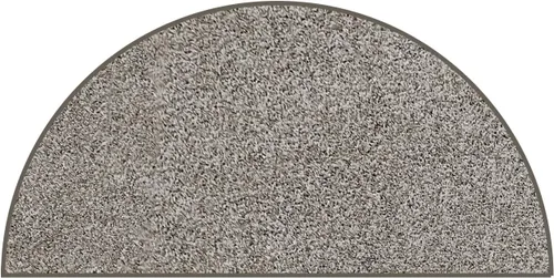 Miniatura 12 de Alfombra de peltre semicircular de 8 x 4 pies. Peso de cara de 25 onzas. Grosor de la cara. Poliéster. Friso suelto y suave.