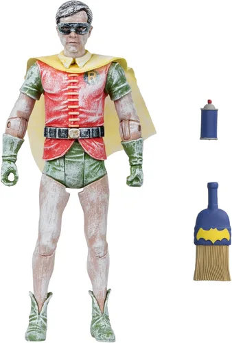 Miniatura 3 de McFarlane Toys - Figura de acción DC Retro Wax Robin (Batman 66') de 6 pulgadas