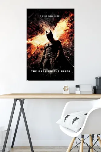 Miniatura 4 de DC Comics Movie The Dark Knight Rises - Póster de pared de una hoja, 34 pulgadas de largo x 22.4 pulgadas de ancho, versión premium sin marco