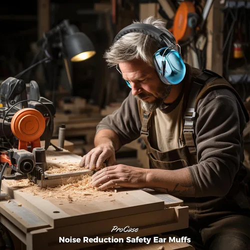 Miniatura 19 de ProCase NRR 28dB Noise Reduction Ear Muffs, Foldable Adjustable Noise Cancelling Headphones