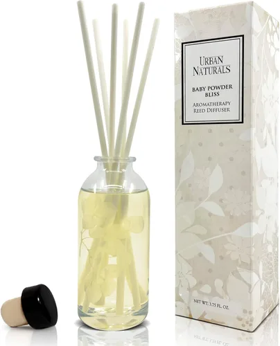 Miniatura 47 de Urban Naturals Amber & Lavender - Juego de difusor con varillas aromáticas Colección de aromaterapia (Awaken + Renew) Mind & Body Ambientador