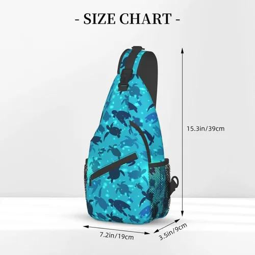 Miniatura 3 de Bolso bandolera, Caballos Salvajes Bandolera Mochila de Viaje Senderismo Bolsa de Pecho Mochila para Monederos Bolso de Hombro Cuerpo Mujer Hombre