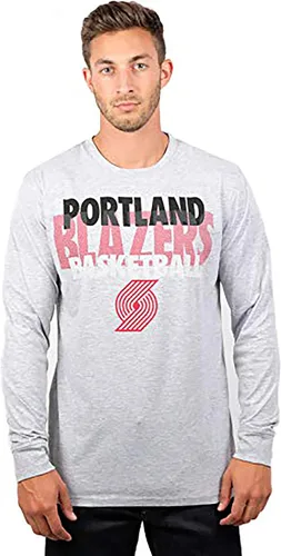 Miniatura 3 de Ultra Game Camiseta oficial de la NBA de manga larga súper suave y suprema para hombre
