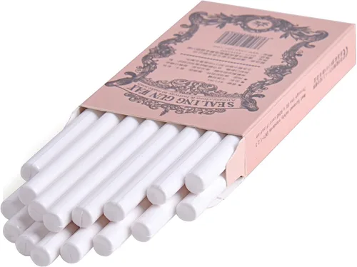 Miniatura 16 de Barra de cera de sello dorada clásica antigua, barra de cera de sello para mini pistola de pegamento, decoración de invitación de boda DIY - Paquete