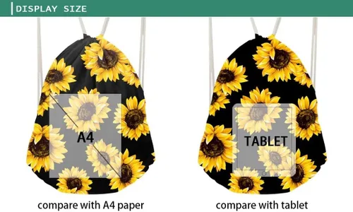 Miniatura 3 de FANCOSAN Sport Ball Designs - Bolsa con cordón para hombre y mujer, para gimnasio, pattern-9, Mochilas Tradicionales