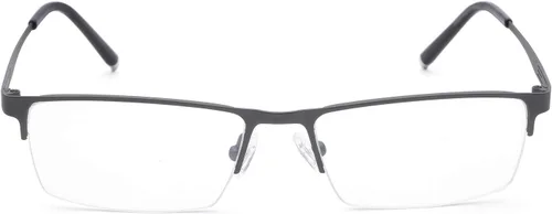 Miniatura 2 de Gafas de lectura grises del fotocromismo del medio marco+0.50 de la aleación de titanio de los lectores de la transición de las gafas