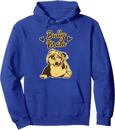 Miniatura 3 de Funny Bully Mom American Bully Parent Muscular Dog Pullover Sudadera con capucha