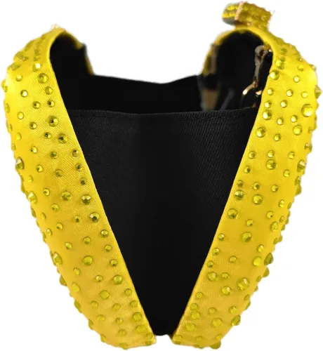 Miniatura 7 de Boutique De FGG Bolsos de noche para mujer, bolsos de mano de cristal para fiesta de boda, bolsos de diamantes de imitación para novia