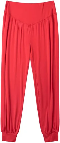 Miniatura 75 de Pantalones de algodón modal para mujer de AvaCostume, pantalones suaves para practicar yoga o deportes.