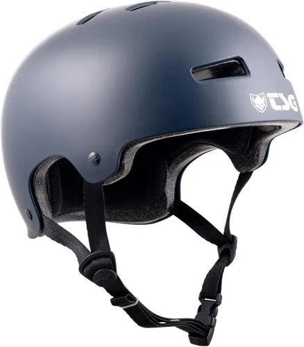 Miniatura 25 de TSG Evolution - Casco de bicicleta y patinaje para ciclismo, BMX, patinaje, patinaje, patinaje en línea, longboarding, triple certificación, Negro