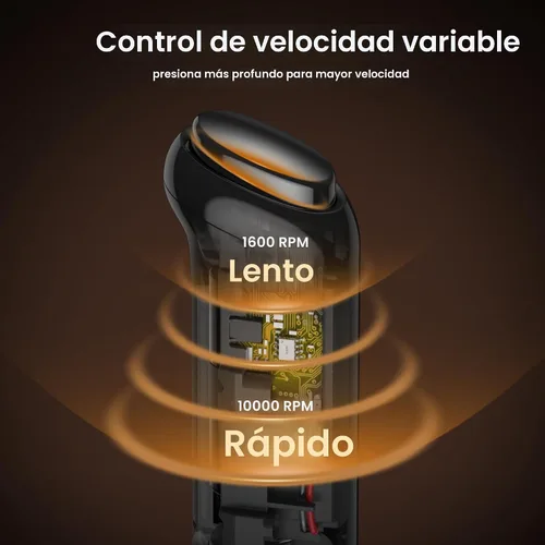Miniatura 2 de InstaWhisk - Espumador de leche con velocidad variable, varita espumadora de café recargable con batidor doble desmontable, mezclador de bebidas